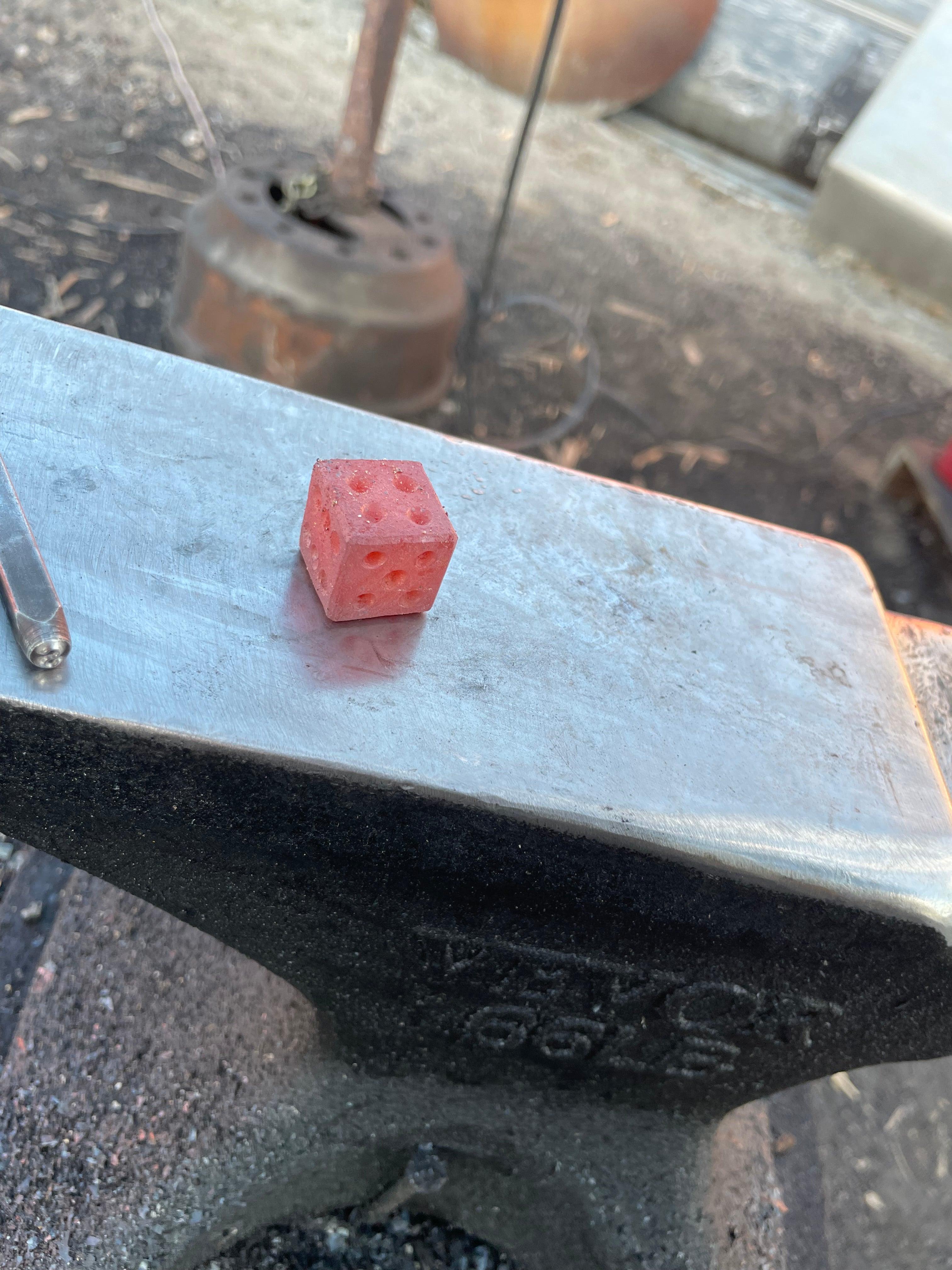 Steel dice