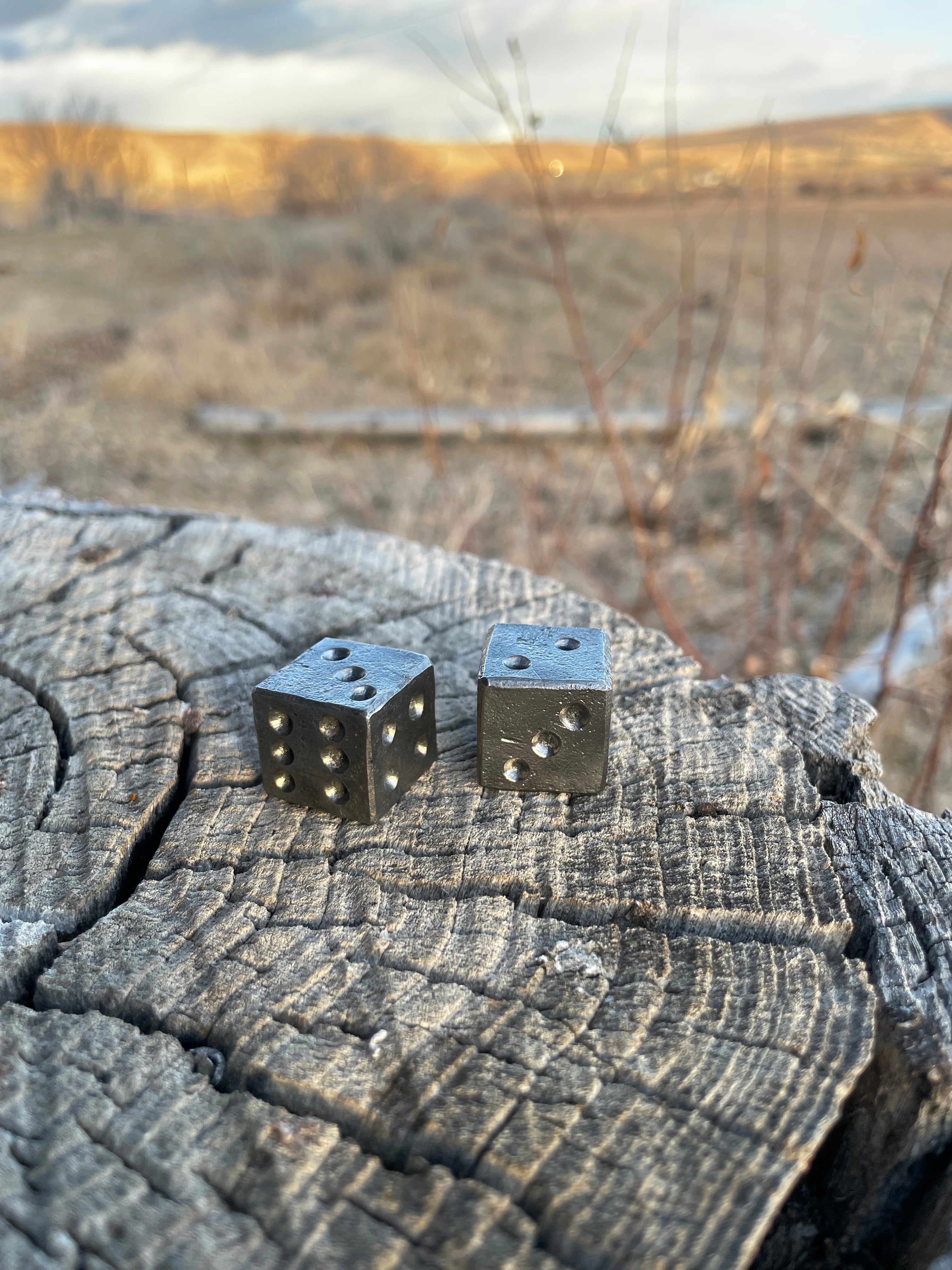 Steel dice