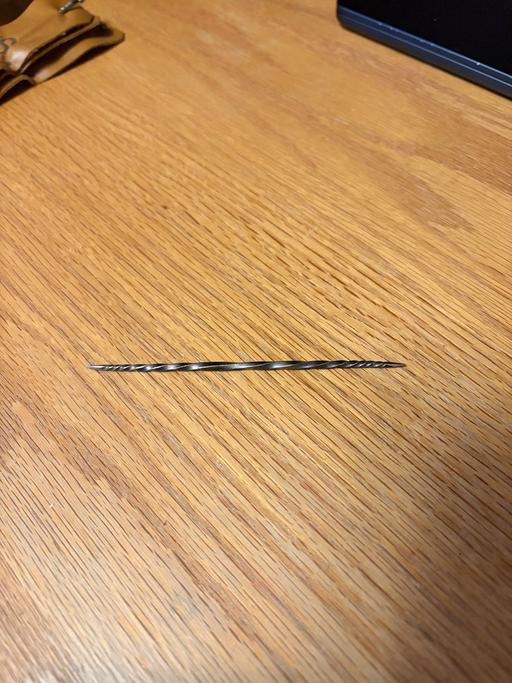 Cowboy toothpick.
