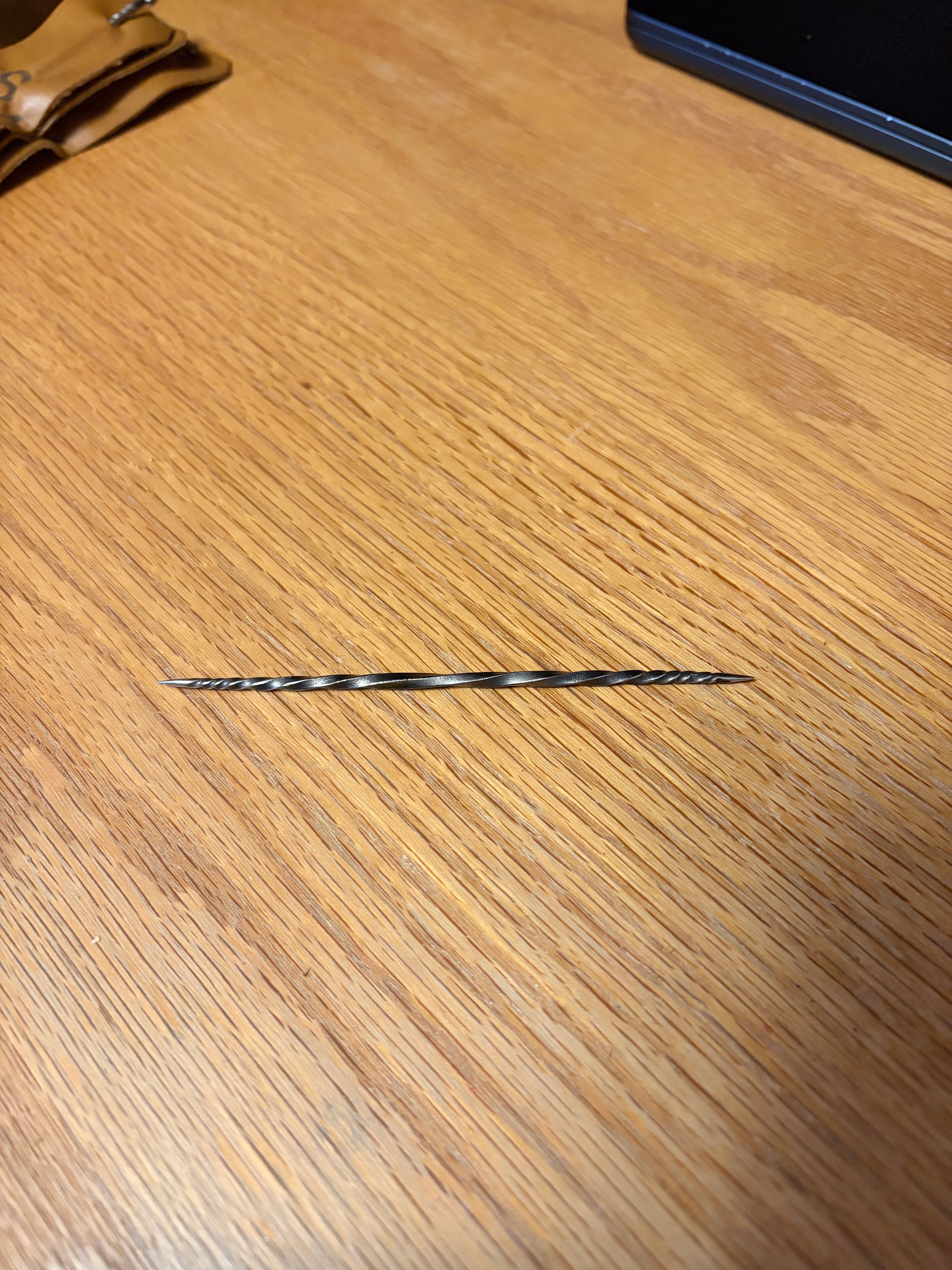 Cowboy toothpick.